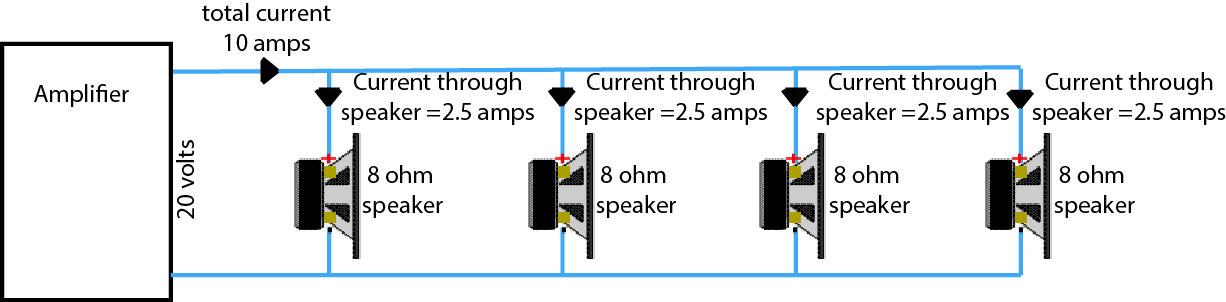 フレッシュ 4 Ohm 2 8 Ohm Speakers In Parallel