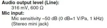 GS500 inputs