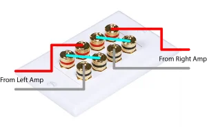 Connect 2 speakers in series